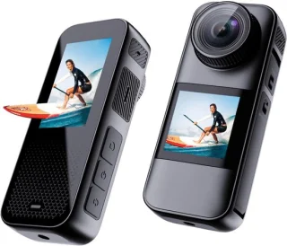 SnelShoppen - dual screen actie camera