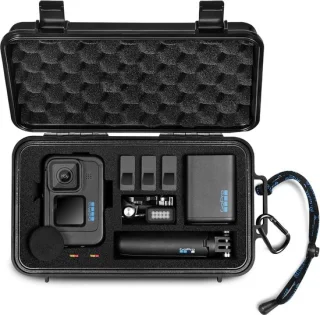SnelShoppen harde reiskoffer voor GoPro Hero 13/12/11/10/9, Hero 4K en accessoires