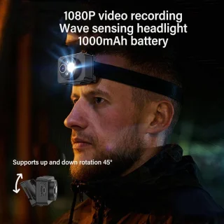 SnelShoppen headlight camera fietsvideorecorder