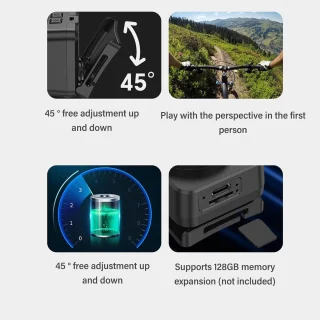 SnelShoppen headlight camera fietsvideorecorder