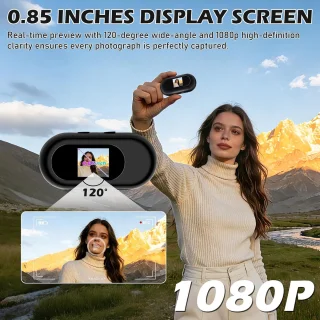 SnelShoppen mini actiecamera voor fiets en motor