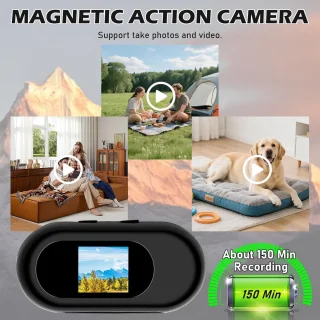 SnelShoppen mini actiecamera voor fiets en motor