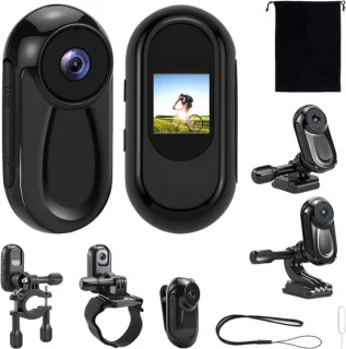 SnelShoppen mini action cam 360° sportcamera