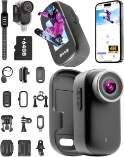 SnelShoppen mini action cam 4k bodycam