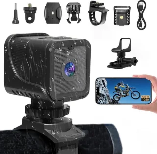 SnelShoppen mini action camera 1080p