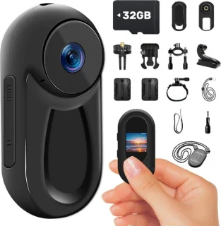 SnelShoppen mini action camera 1080p hd