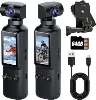 SnelShoppen mini action camera 4K