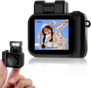 SnelShoppen mini digitale camera/camcorder sleutelhanger
