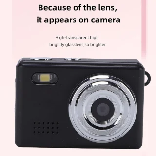 SnelShoppen mini keychain camera videorecorder compacte digitale camera zwart