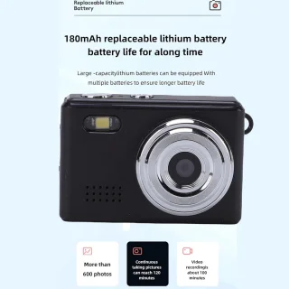 SnelShoppen mini keychain camera videorecorder compacte digitale camera zwart