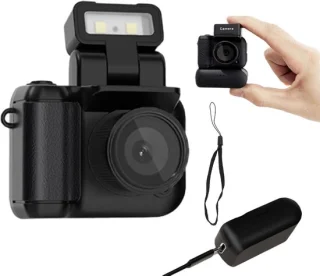 SnelShoppen mini sleutelhanger DVR camera zwart