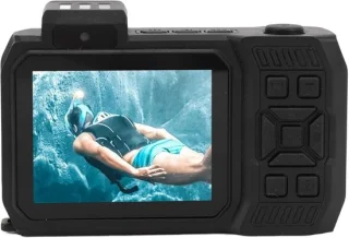 SnelShoppen onderwatercamera zwart