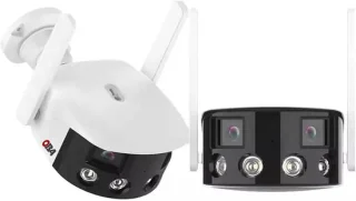 SnelShoppen - Outdoor WLAN Camera 4K Dual Lens
