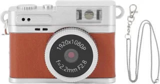 SnelShoppen retro camera sleutelhanger