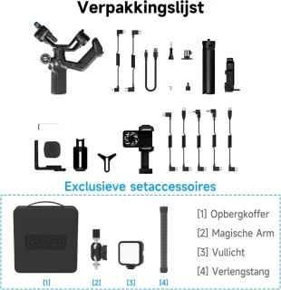 SnelShoppen - SCORP Mini 3 Pro Kit - all-in-one gimbal