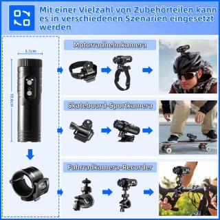 SnelShoppen sportcamera motorfiets