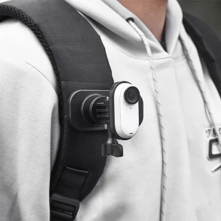 SnelShoppen - Sports Camera Bevestigingsset Magnetische Basis Snelle Ontkoppeling en Uitbreiding Adapter voor Actiecamera's GO3/3S Verticaal Horizonta