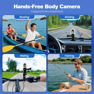 SnelShoppen thumb-sized action cam 1080p