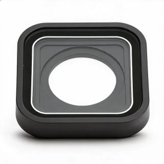 SnelShoppen vervanglens voor 9 10 action camera, tempered glass, geschikt voor 9 Black