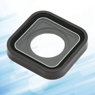 SnelShoppen vervanglens voor 9 10 action camera, tempered glass, geschikt voor 9 Black
