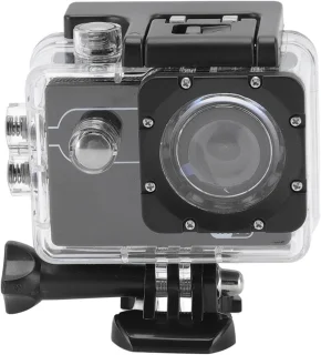 SnelShoppen - WiFi Actie Duikcamera 4K Hoogtepunten, Waterdichte Sportcamera met 170 Graden Groothoeklens voor Onderwater en Buitensport