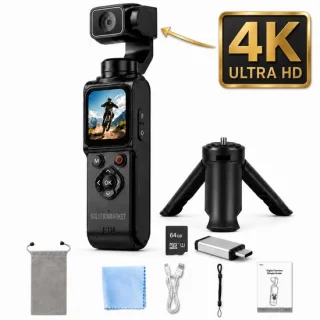 SolutionMarket Pocket Camera 4K Ultra HD