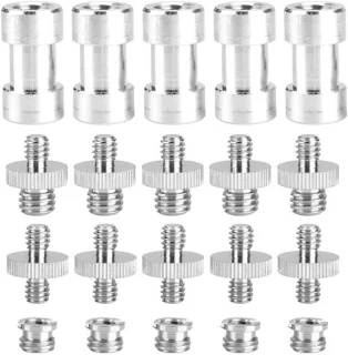 Spigot camera schroefdraadconverter - 20 stuks