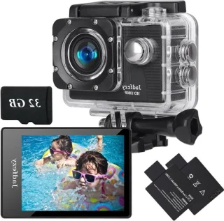 Sportcamera FHD – actiecamera voor outdoorgebruik – zwart