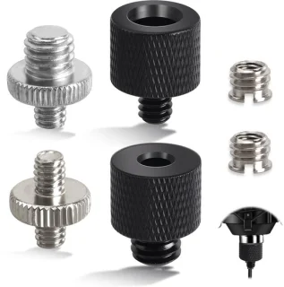 Statiefadapter set 6 stuks - 1/4 tot 3/8 inch - ShopVlot