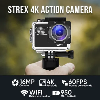 Strex Action Camera 4K 16MP