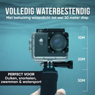Strex Action Camera 4K 16MP