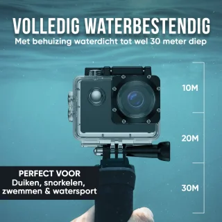 Strex Action Camera 4K 16MP