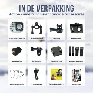 Strex Action Camera 4K 16MP