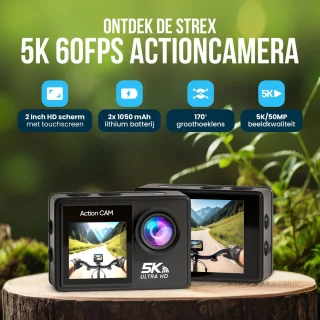 Strex Action Camera 5K 50MP