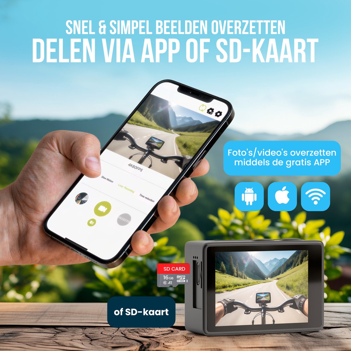 Strex Action Camera 5K 50MP