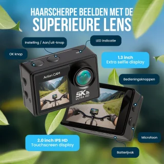 Strex Action Camera 5K 50MP