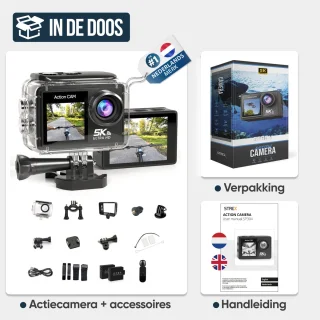 Strex Action Camera 5K 50MP