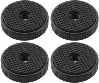 stuks 1/4 inch camera aluminiumlegering vrouwelijk duimwiel 26 x 6,5 mm camera borgmoeradapter voor camera naar microfoon statiefverbinding