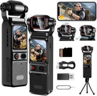 Thijox vlogging wifi action camera 4k