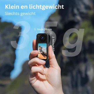 Thuys Bodycam Action Cam Zwart