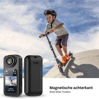 Thuys Bodycam Action Cam Zwart