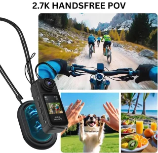 Thuys Bodycam Action Cam Zwart