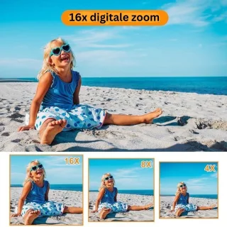 Thuys Handycam Camcorder Zwart