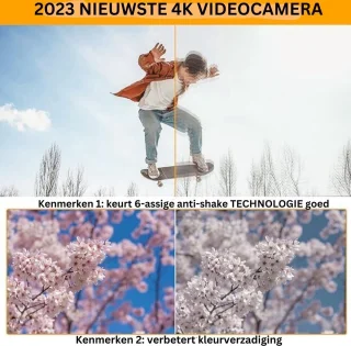 Thuys Handycam Camcorder Zwart