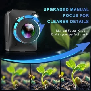 Time-lapsecamera 4K buiten – compact formaat – CMOS-sensor – optische beeldstabilisatie – voor bouw en natuur
