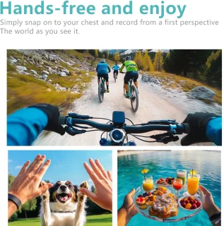 TKMARS Mini Action Camera - Bodycam