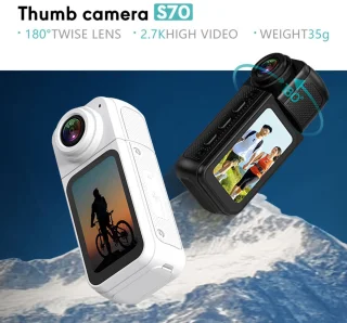 TKMARS Mini Action Camera - Bodycam