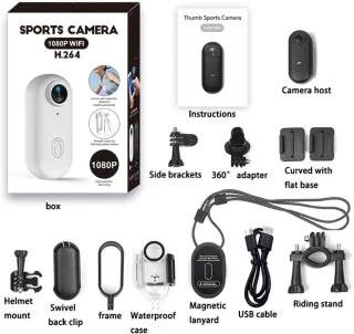 TKMARS Mini Action Camera Recorder