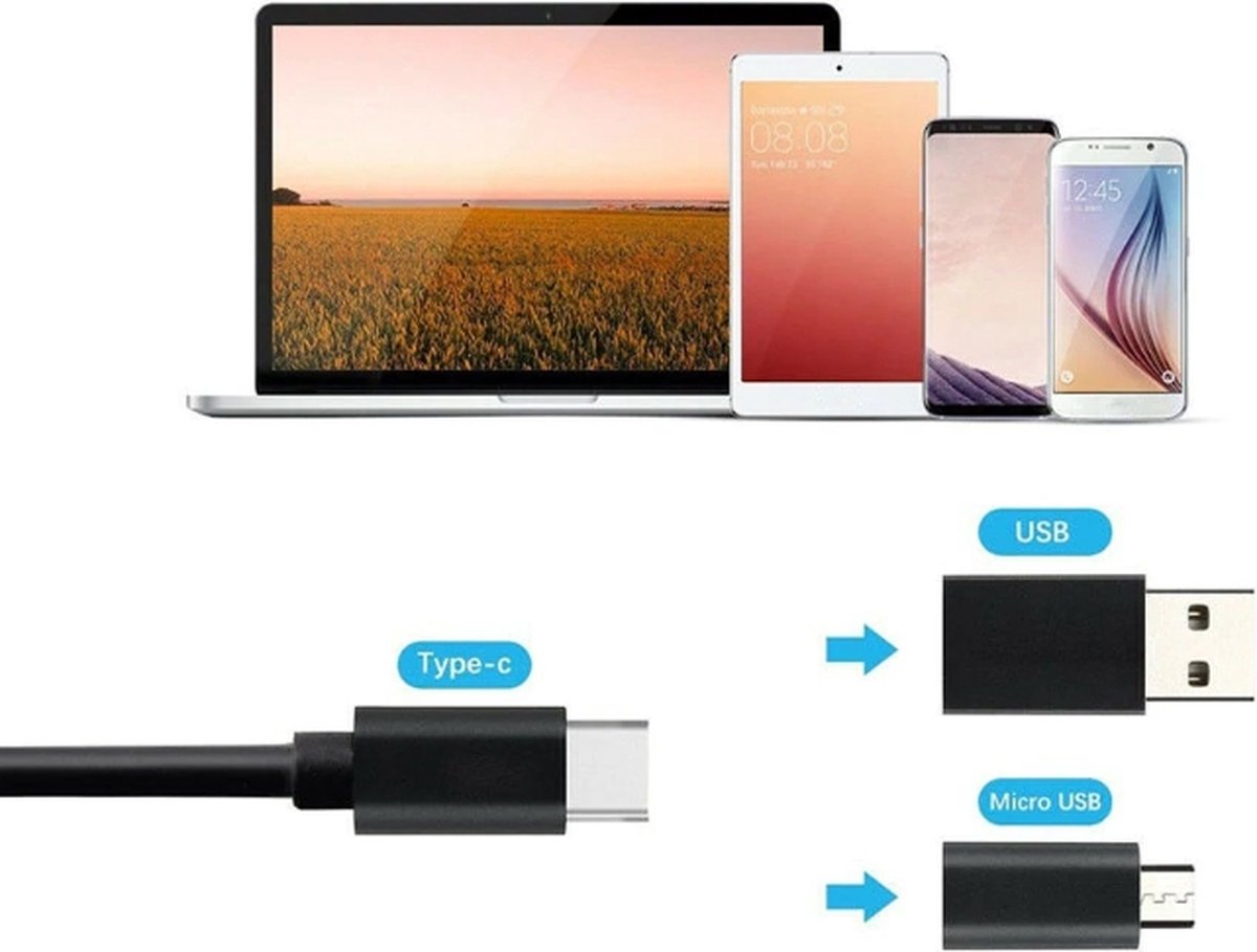 Togadget Endoscoop Mini USB Camera met USB-C adapter 2m