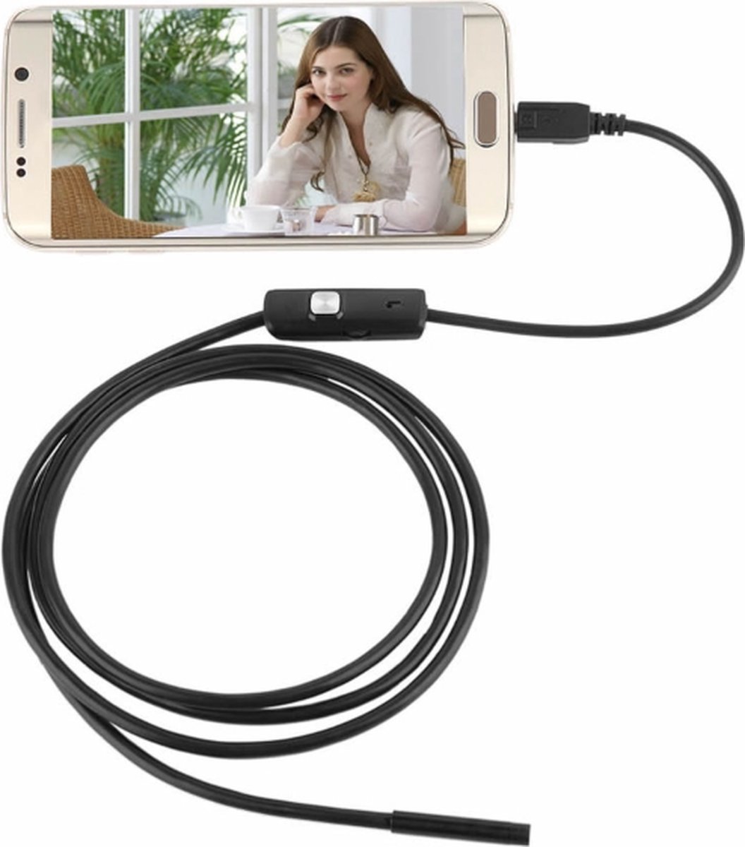 Togadget Endoscoop Mini USB Camera met USB-C adapter 2m